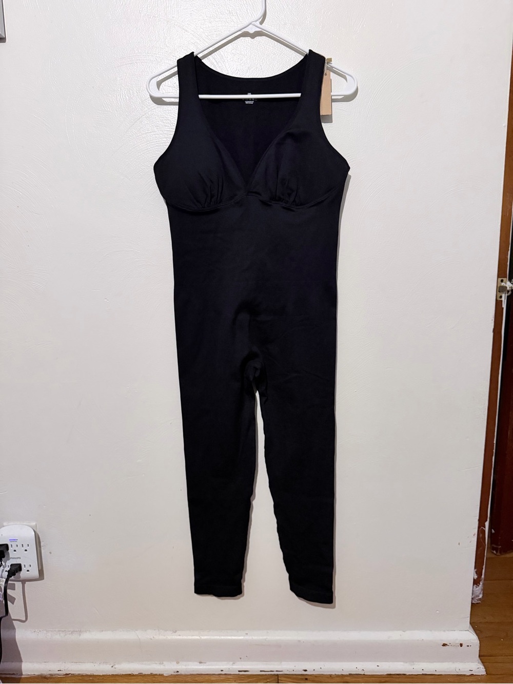 Kids Black Sleeveless One-Piece Jumpsuit